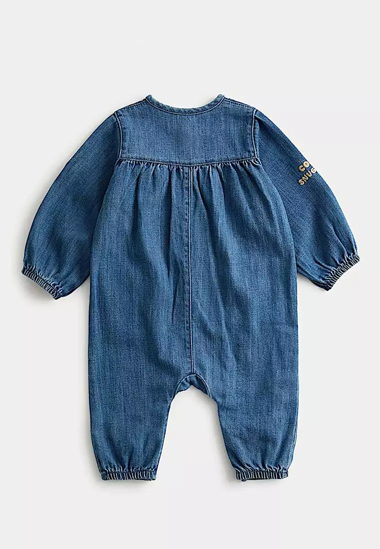 Cotton Modal Blend Denim All in One