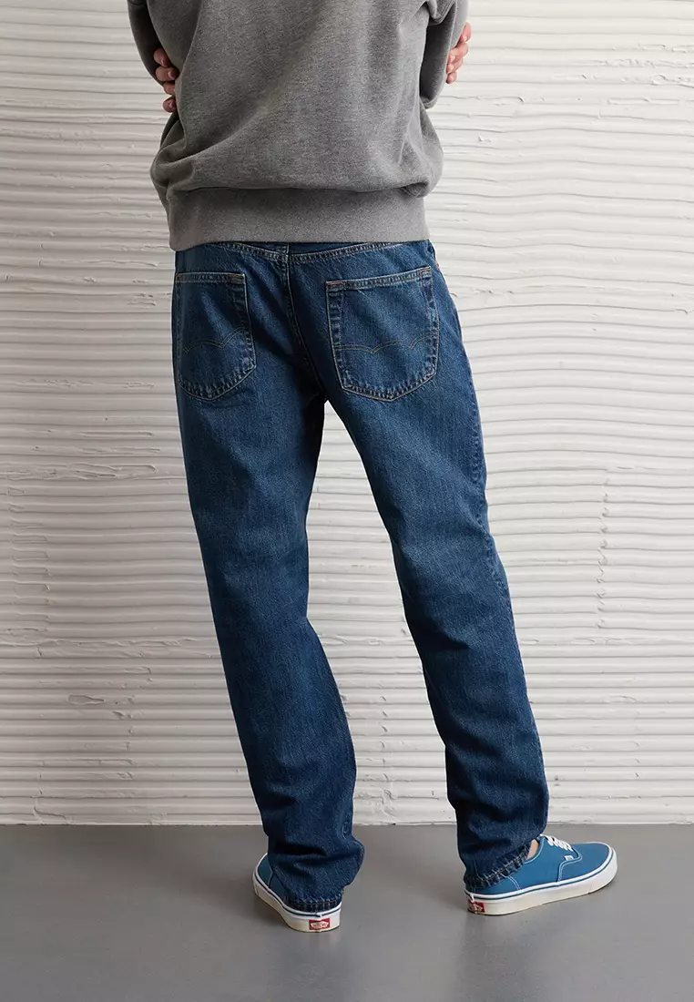 輕便運動剪裁牛仔褲