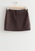 & Other Stories brown Tailored Mini Skirt AB66CAA863EE0CGS_4