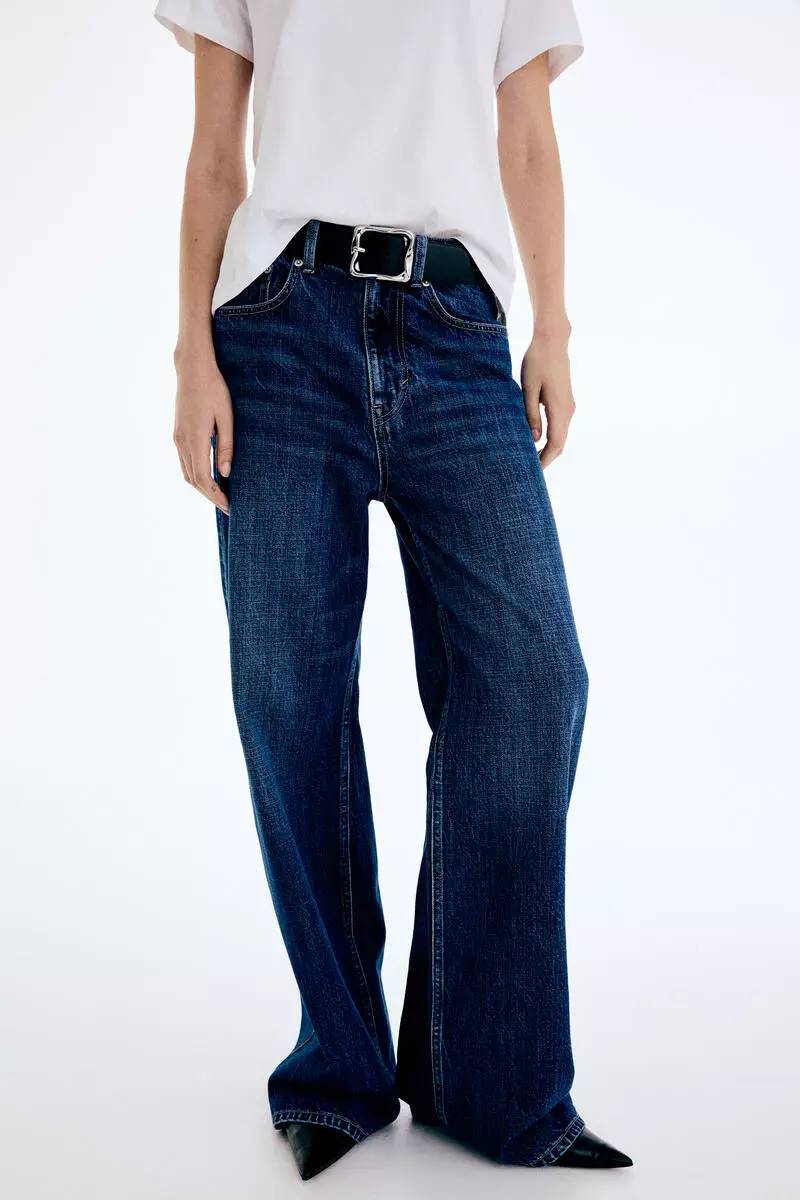 Wide High Jeans