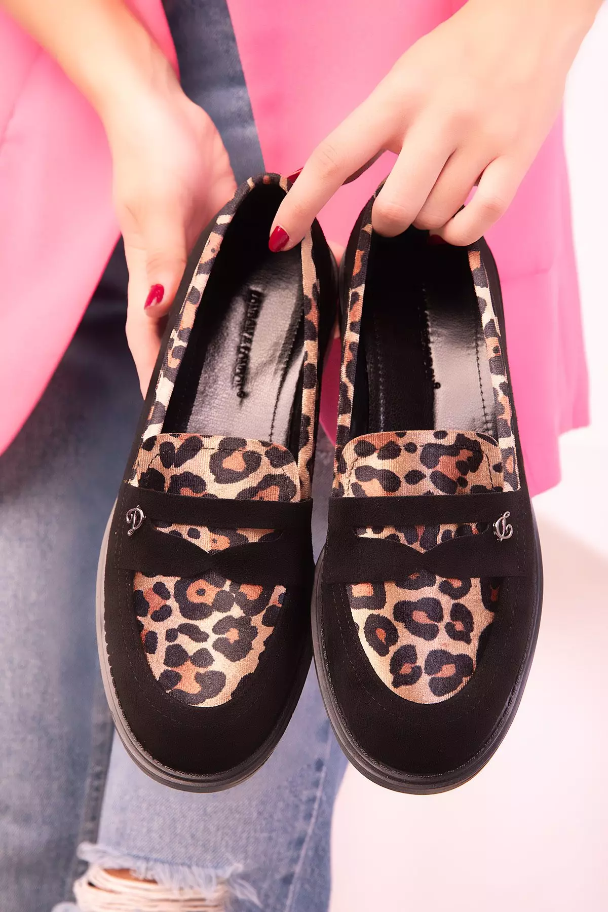 Leopard casual fashion shoes