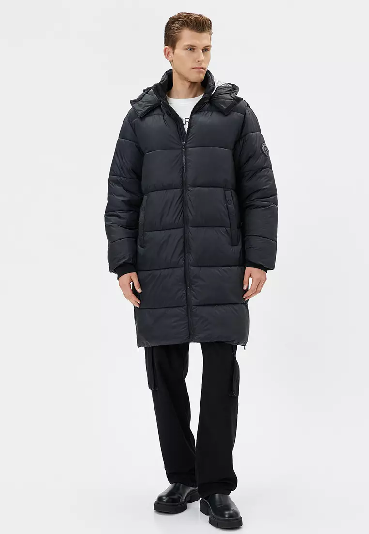 Buy KOTON Long Puffer Jacket Online ZALORA Malaysia