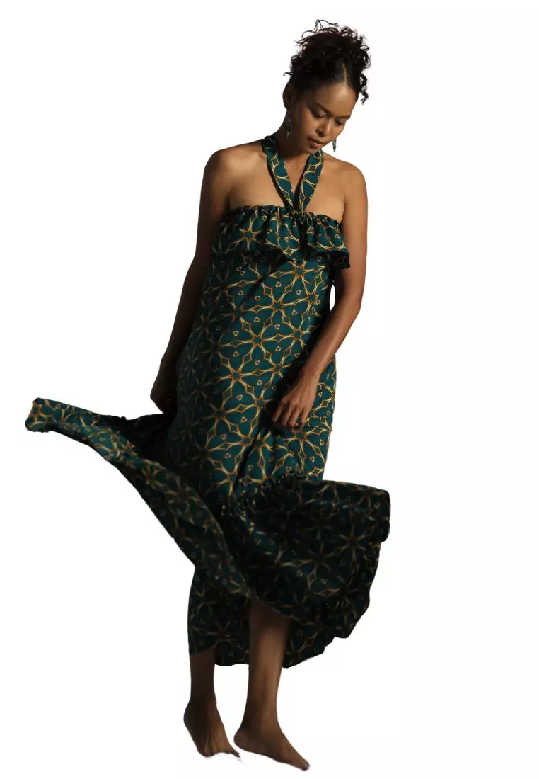 Summer Get Away Silk Dress