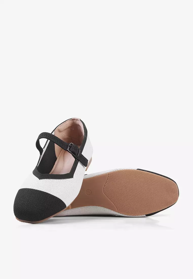 Sepatu Flat Shoes Rajut Wanita  L.Vesta