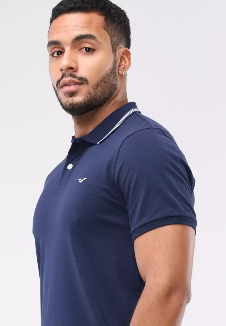 Cvc Collared Shirt Pique