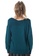 Sisley green Off Shoulder Knitted Sweater E5E10AAC4C760CGS_2