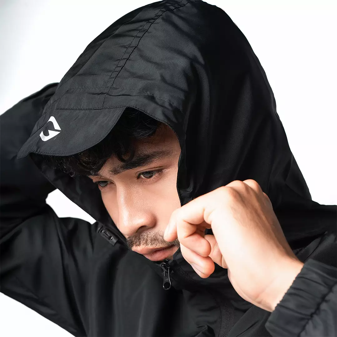 Jaket Gorpcore Parasut Black Unisex