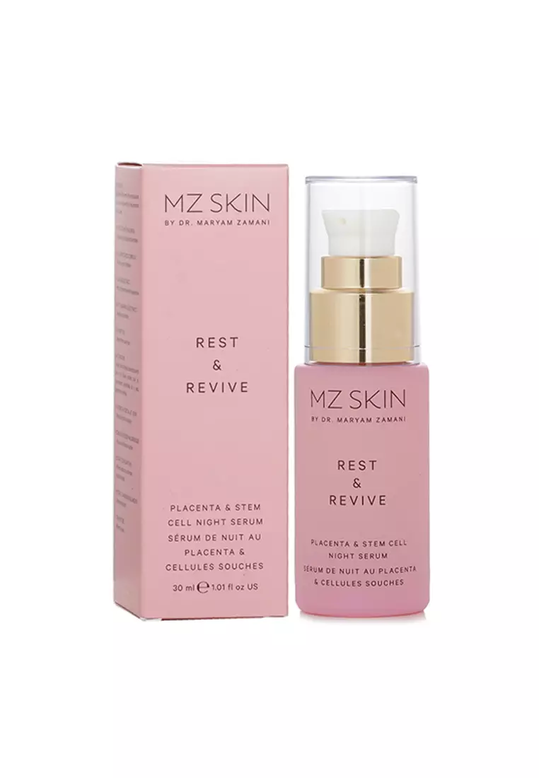 MZ SKIN - Rest & Revive Restorative Placenta & Stem Cell Night Serum 30ml/1.01oz