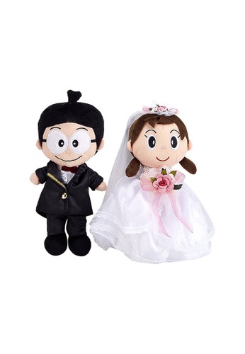 Jual Doraemon Nobita Sizuka With Wedding Dress Original Zalora Indonesia