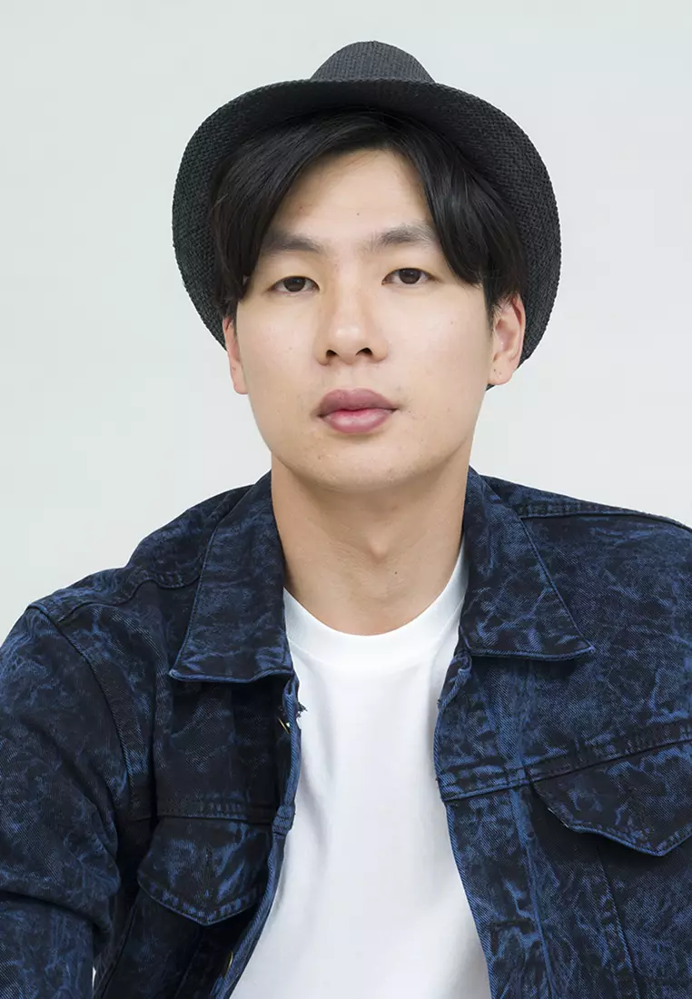 Topi fedora cowboy hat fedora ratan black belt houseofcuff