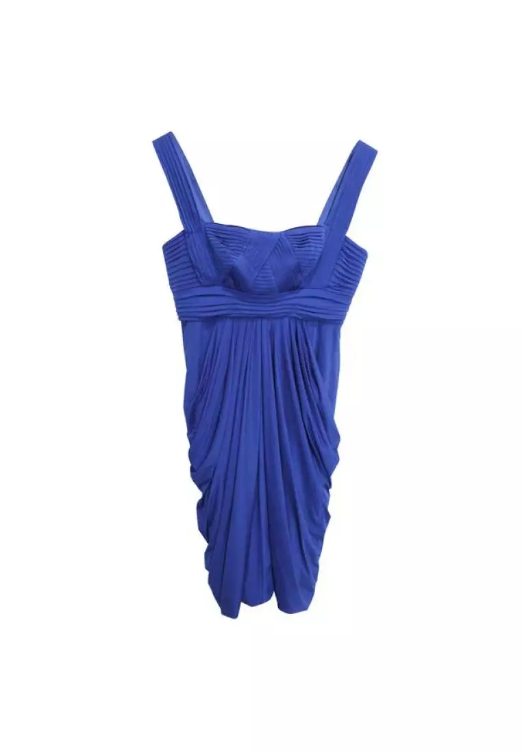 Electric blue 2025 mini dress