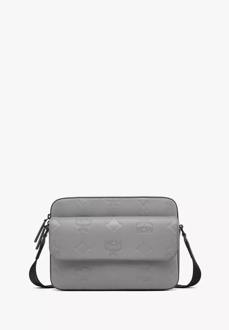 Mcm on sale grey bag