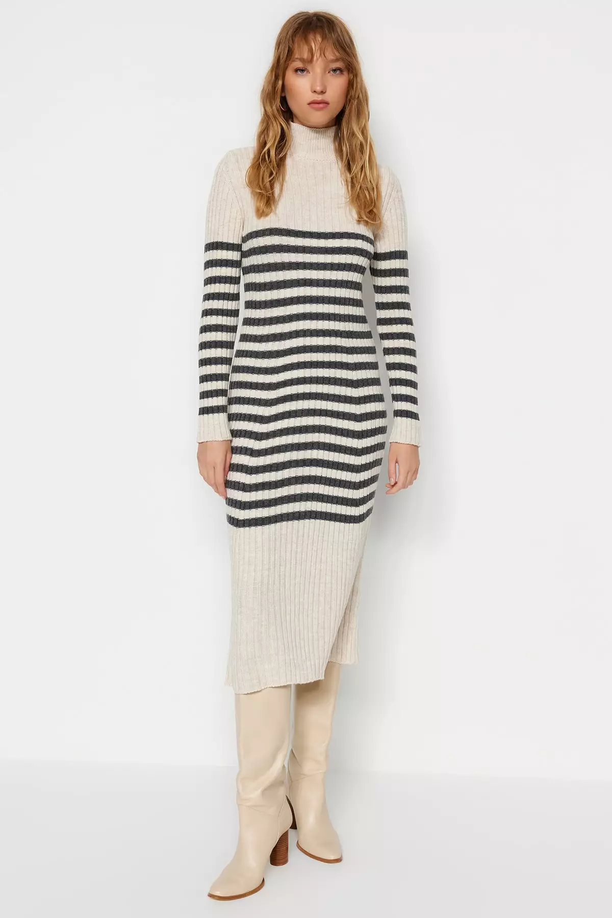 White maxi deals sweater dress