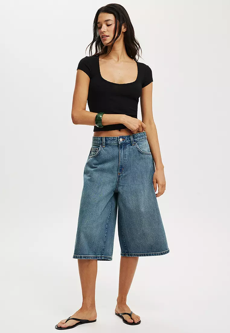 Hailey Textured Short Sleeve Top