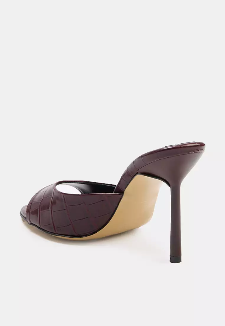 Croc High Heels