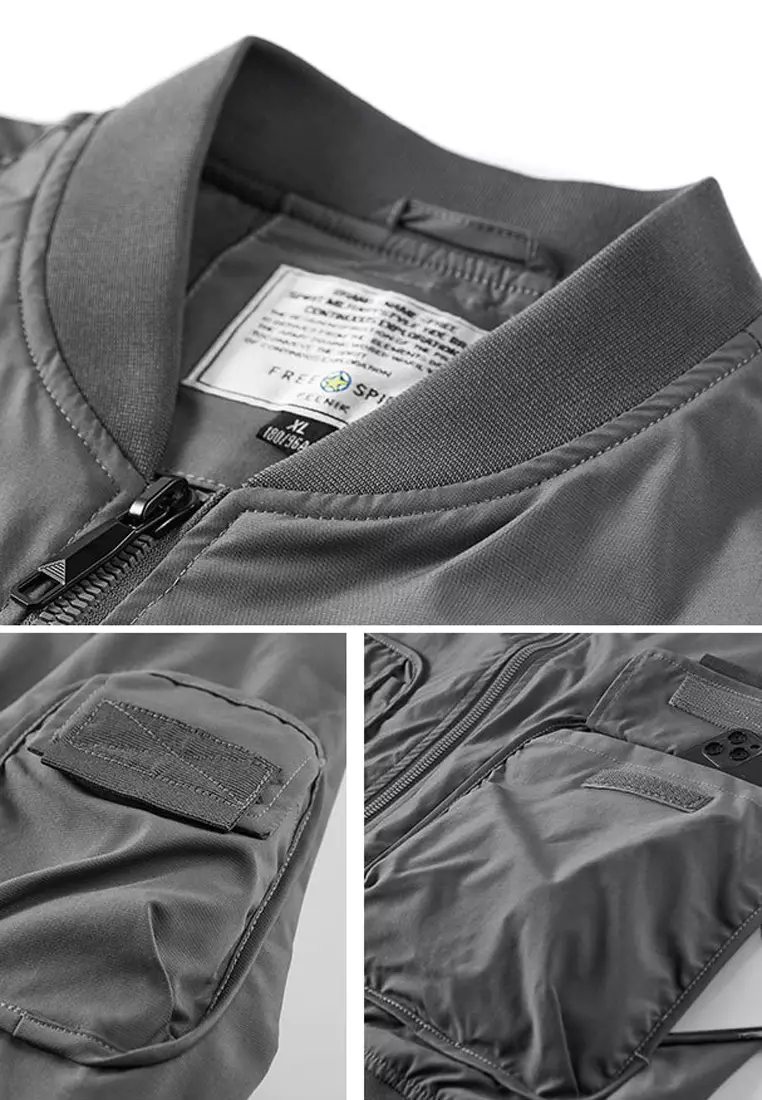 Casual Military Style Bomber Jacket