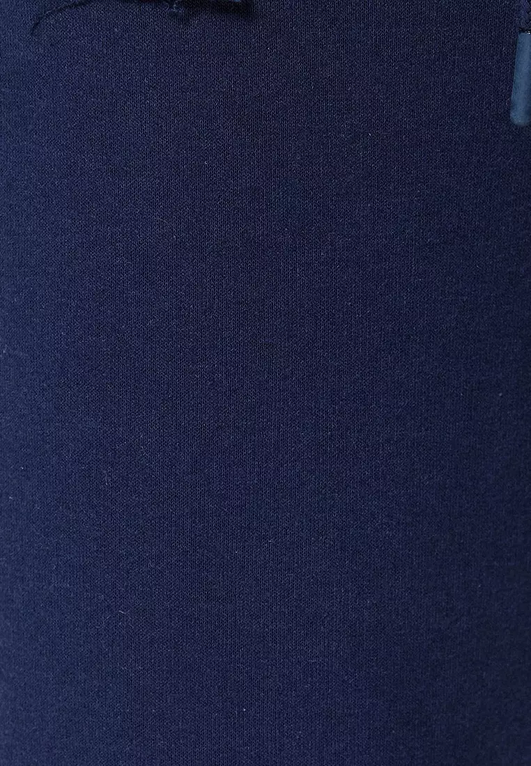 Oversize Sweatpants Wide Leg Laced Waist Ruffle Detail