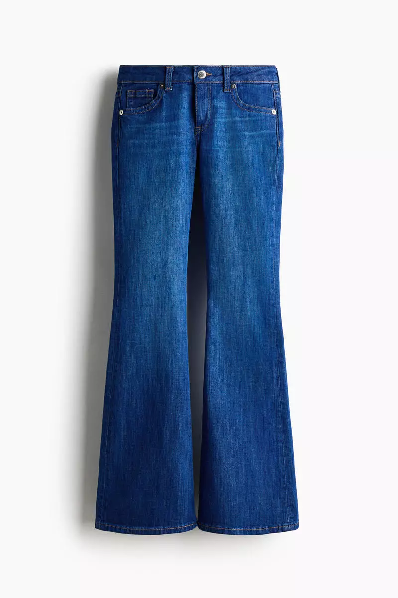 Flared Low Jeans