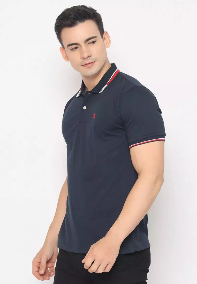 Matsuda Kaus Kerah Pria Polo Shirt Chino