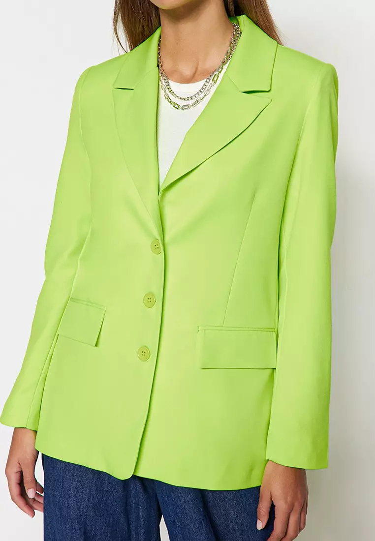 Button Blazer Jacket