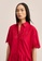 Mango red Embroidered Details Shirt Dress 1501CAAB25D340GS_3