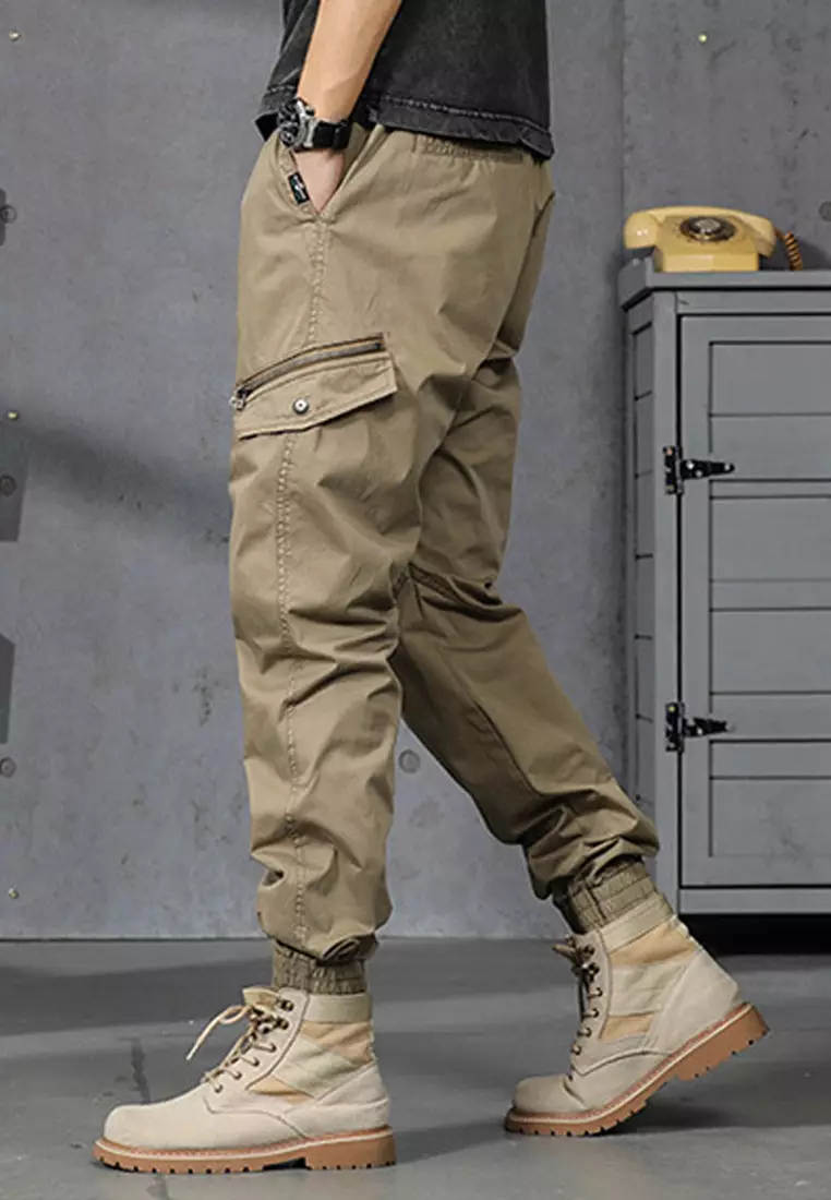 Functional Style Pockets Cargo Pants GJL678
