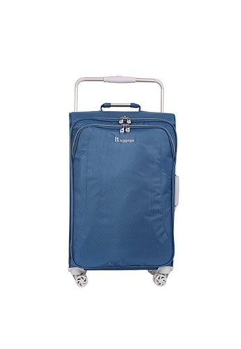 IT Luggage World's Lightest Active Blue Medium | ZALORA Philippines