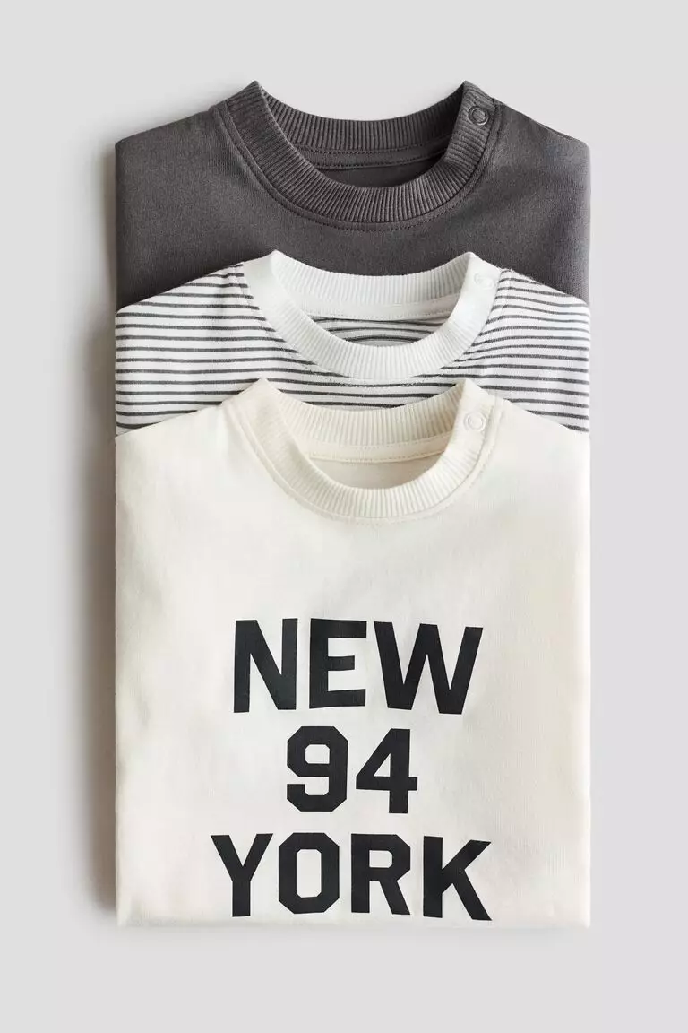 3-pack T-shirts