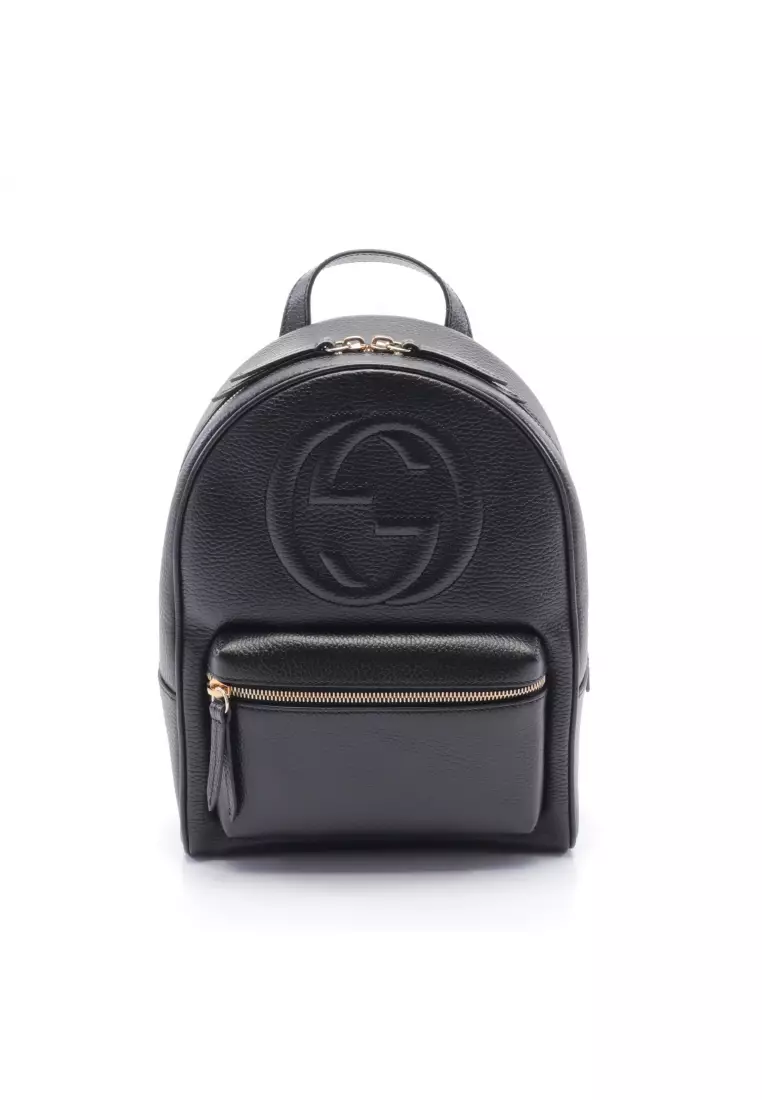 Buy Gucci Pre loved GUCCI Soho Interlocking G Backpack rucksack