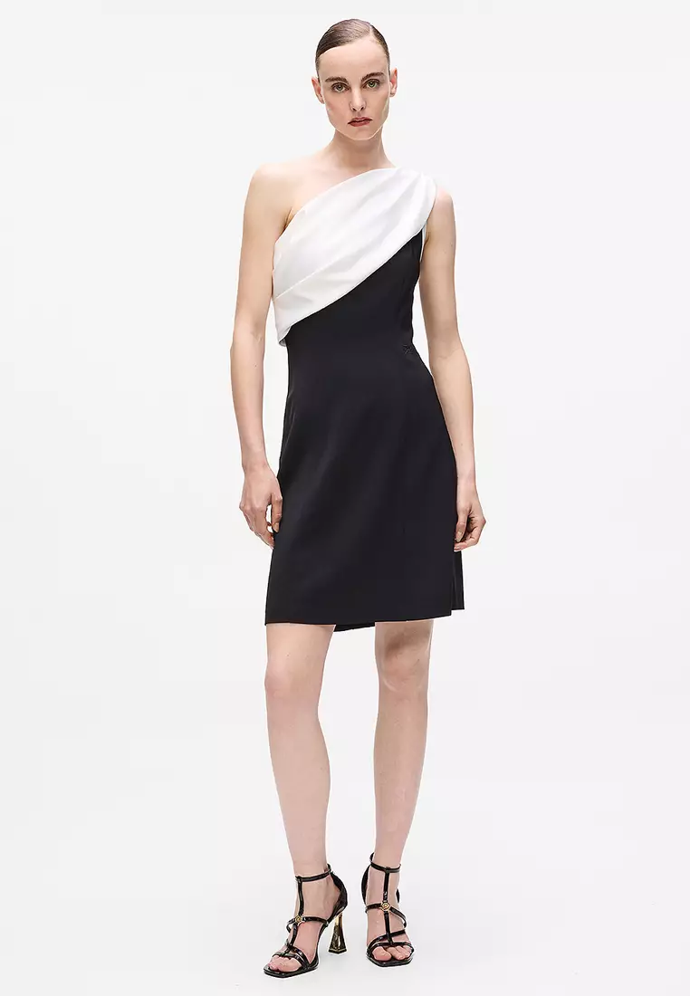 open lace back dress Marc Jacobs One Shoulder Cocktail Dress main image 1