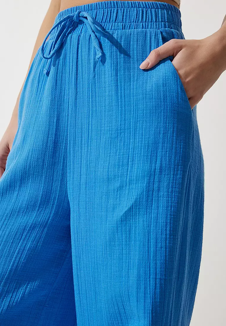 Muslin Palazzo Pants
