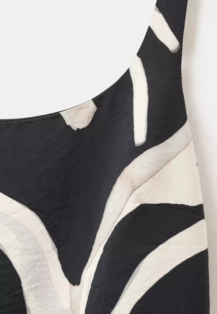 Short Zebra Print Dress