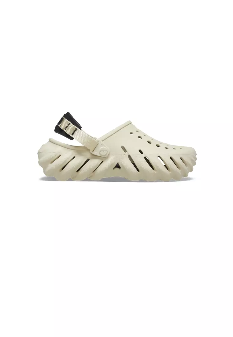 Echo Clog in Bone Black