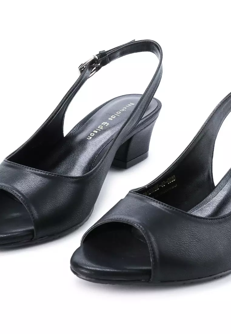 Heel Erica Black