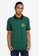 Fidelio green Urbanation Contrasted Collar Polo Shirts 06EB9AA300F8C3GS_1