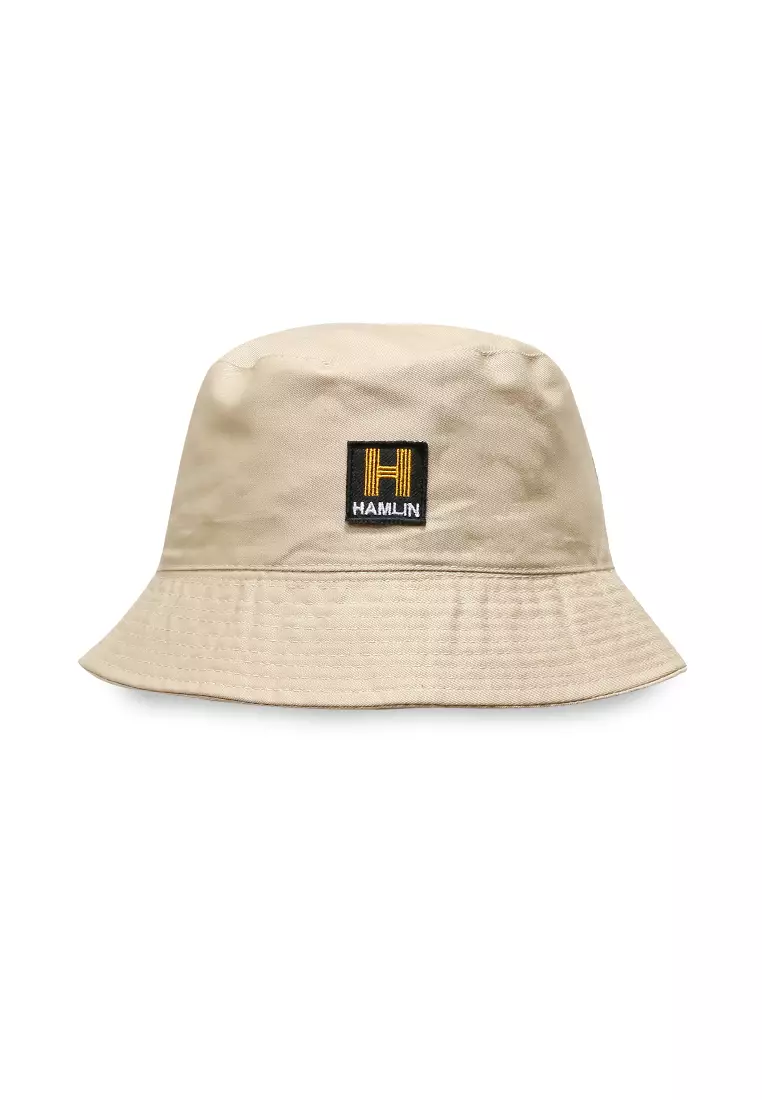 Zorke Bucket Hat Pria Casual Stylish Fashion Material Cotton ORIGINAL - Cream