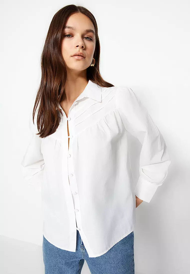 Diamanté Button Shirt