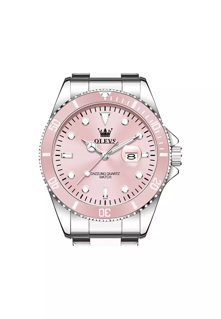 欧利时 Lovora 女士钢带腕表