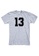 MRL Prints grey Number Shirt 13 T-Shirt Customized Jersey 8ABE6AAAB4DC11GS_1