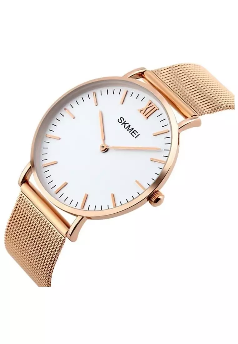 Jam Tangan Pria Milanese Premium Waterproof Strap Tali Material Stainless Steel PG10 ORIGINAL