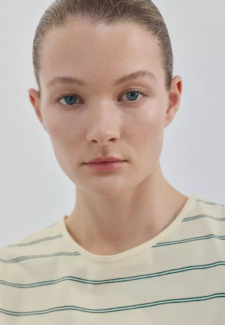 Striped Cotton T-Shirt