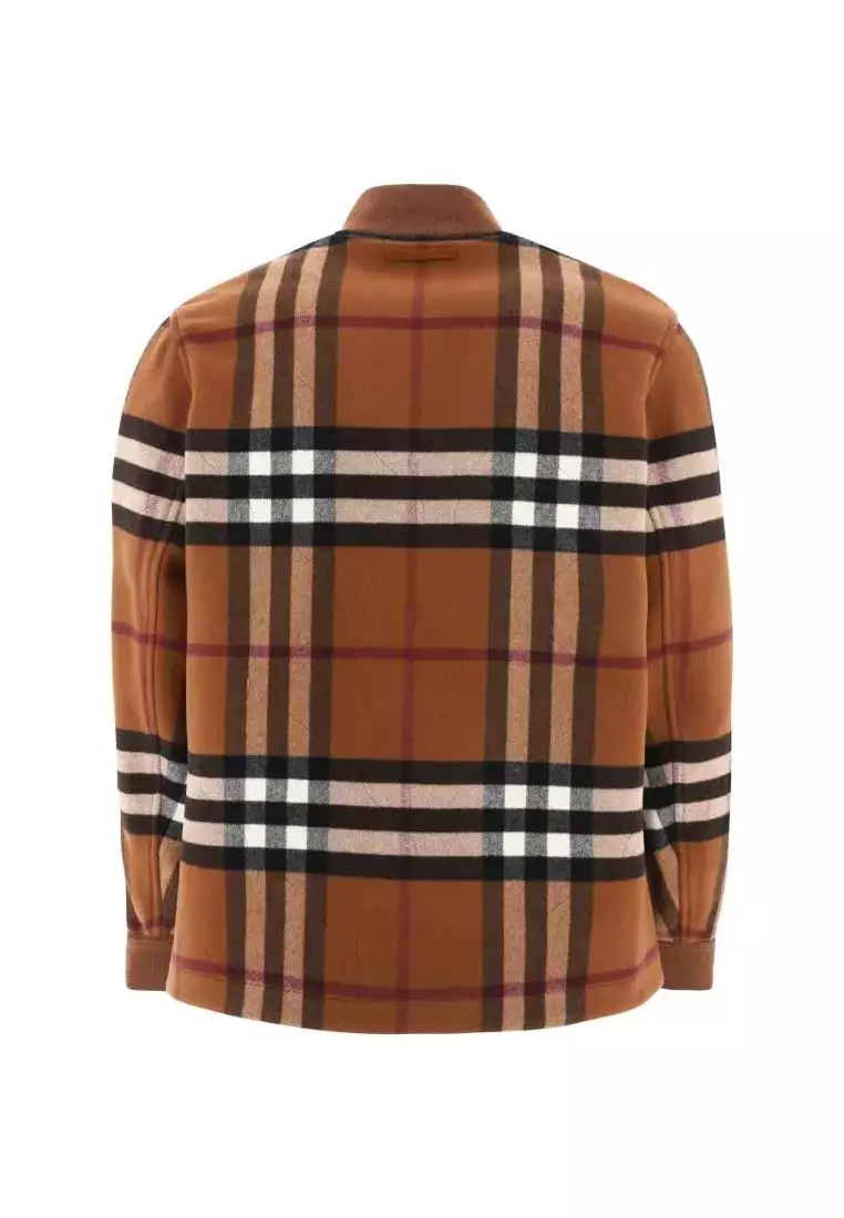 Burberry ジャケット BURBERRY(バーバリー) チェック フード付きジャケット 8077178