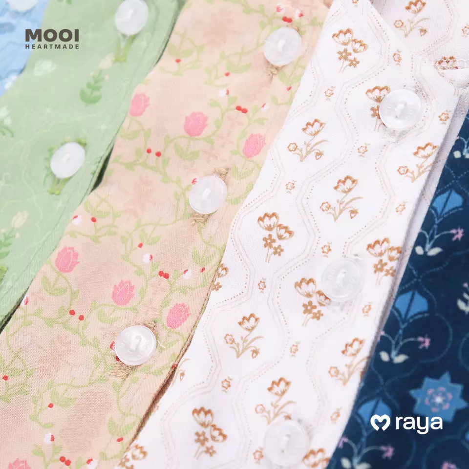 Mooi Setelan Anak Perempuan Raya Collection Hasya Tunic Set - Clary Sage