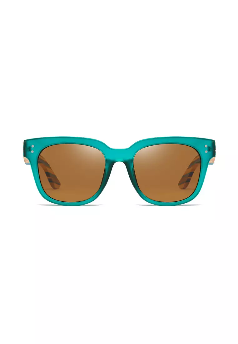 Buy Kings Collection Wooden Color Frame Polarized Sunglasses ...