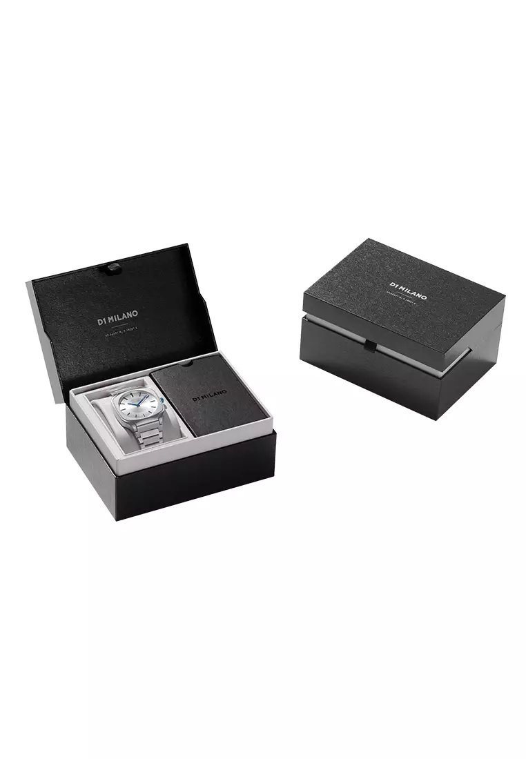 D1 Milano Square Bracelet 37 Mm - Silver D1-SQBJ01