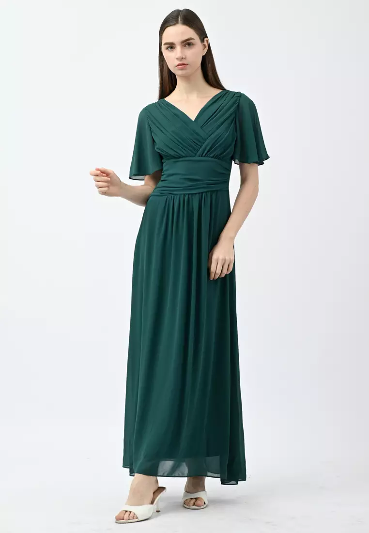 V-Neck Maxi Dress