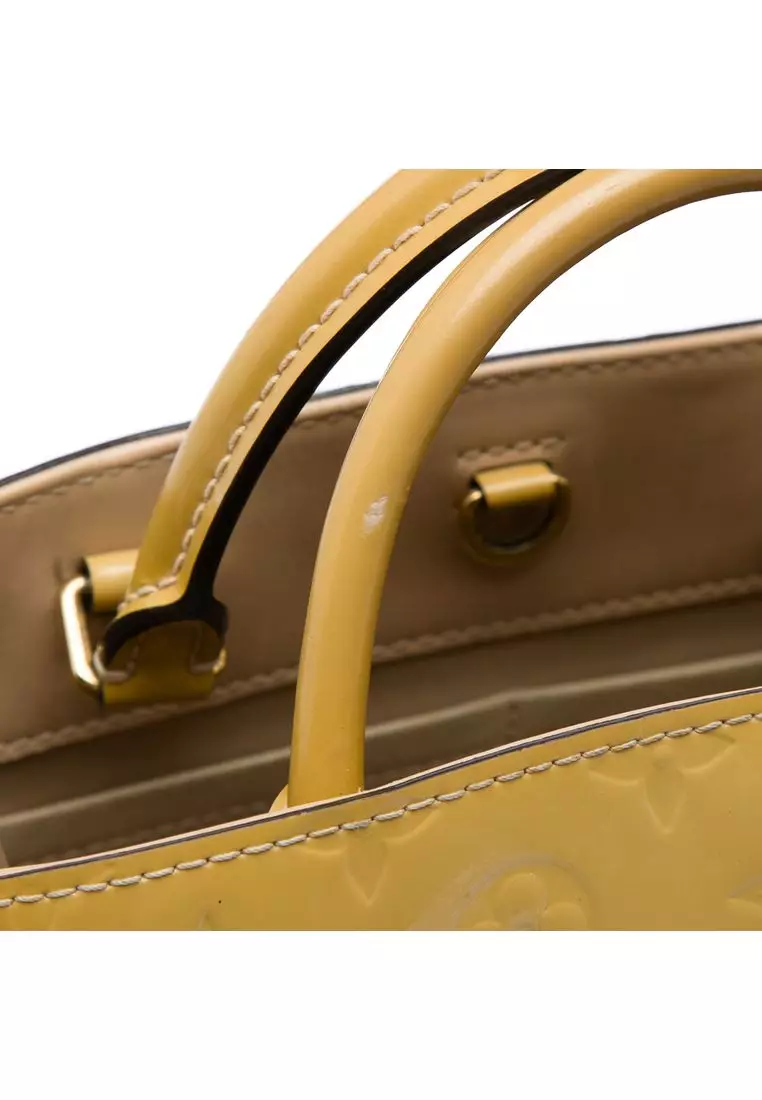 Pre-Loved Louis Vuitton Monogram Vernis Montaigne Bb