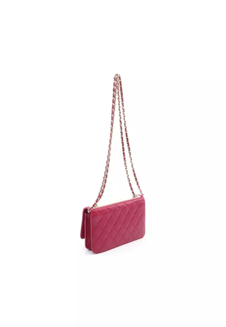 Red chanel hotsell crossbody bag