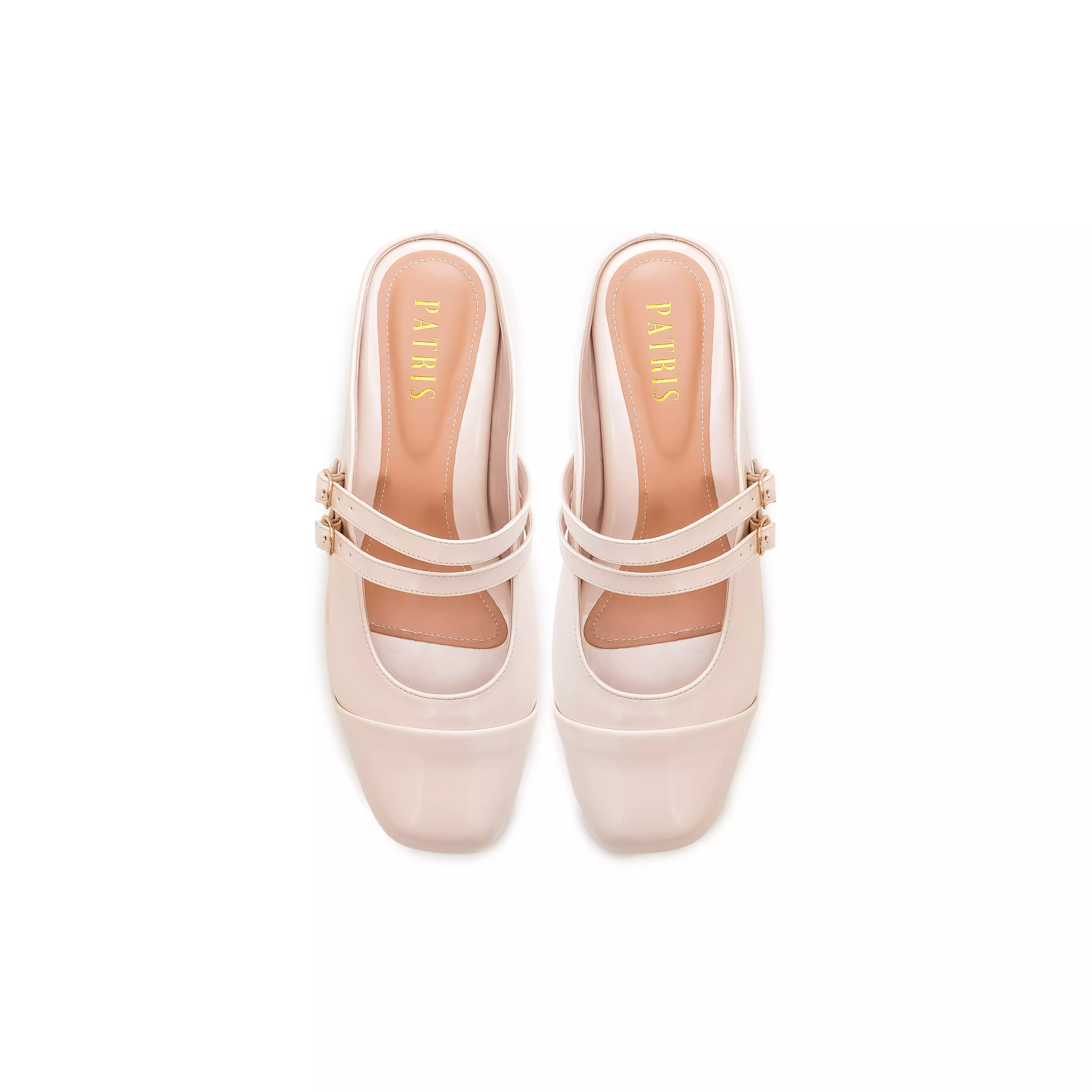 PATRIS Ophelia MaryJe Mules Wanita Heels / Hak 3 Cm