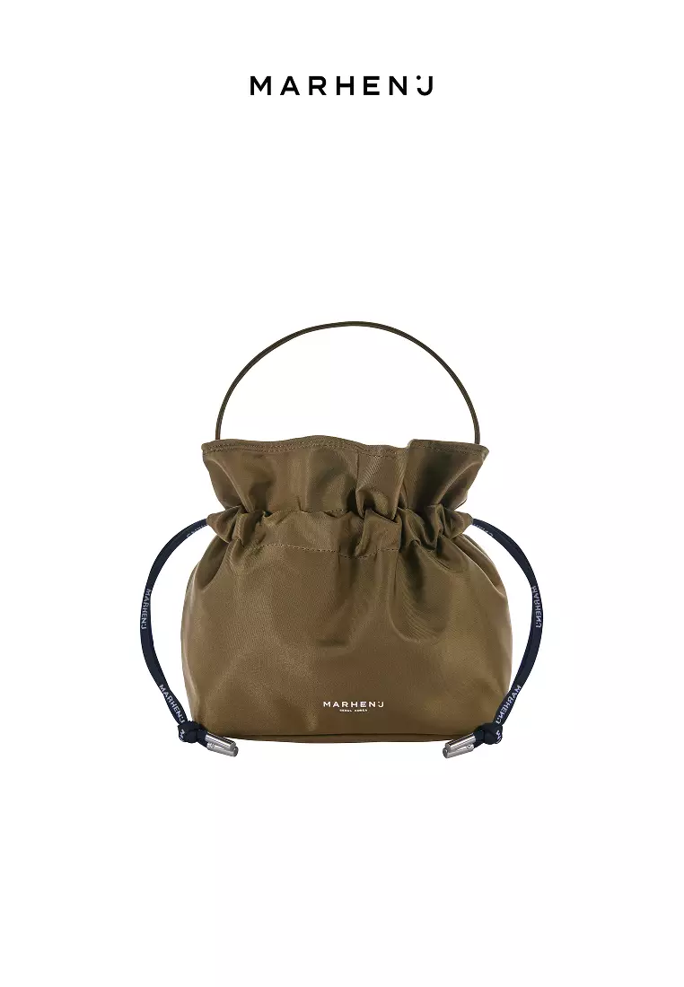 CHARRON + KONY SET Nylon Crossbody Bag Olive Khaki